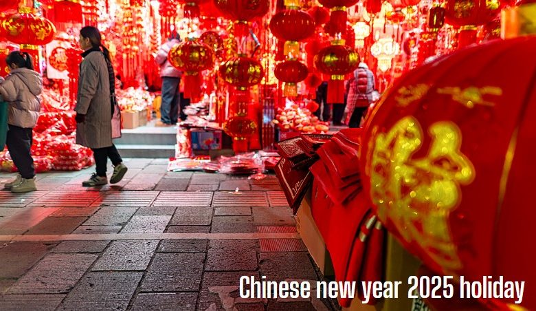 Chinese new year 2025 holiday