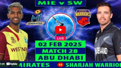 MI Emirates vs Sharjah Warriorz